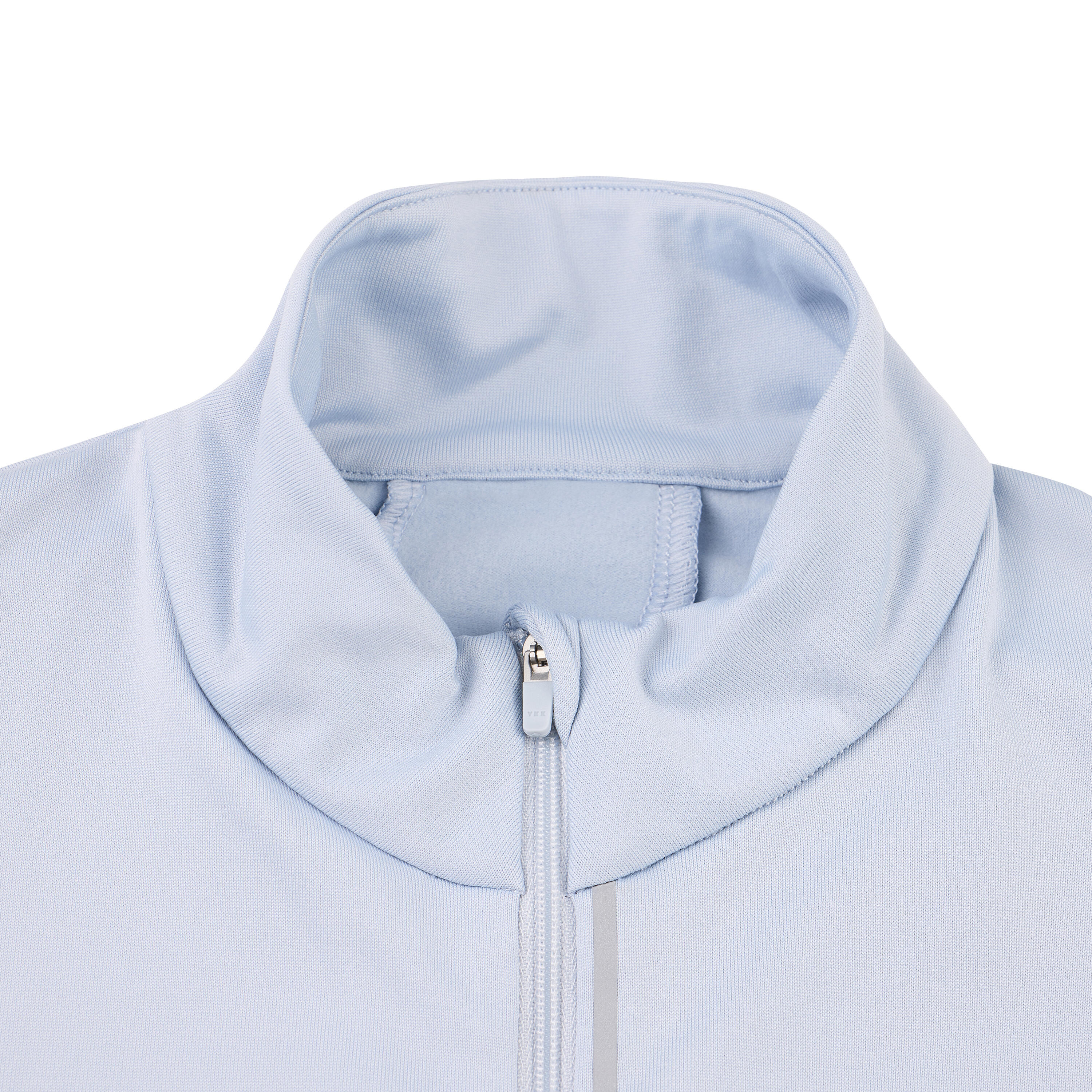 Women's Running Long-Sleeved Warm Jacket KIPRUN Run 100 Warm-Blue fog