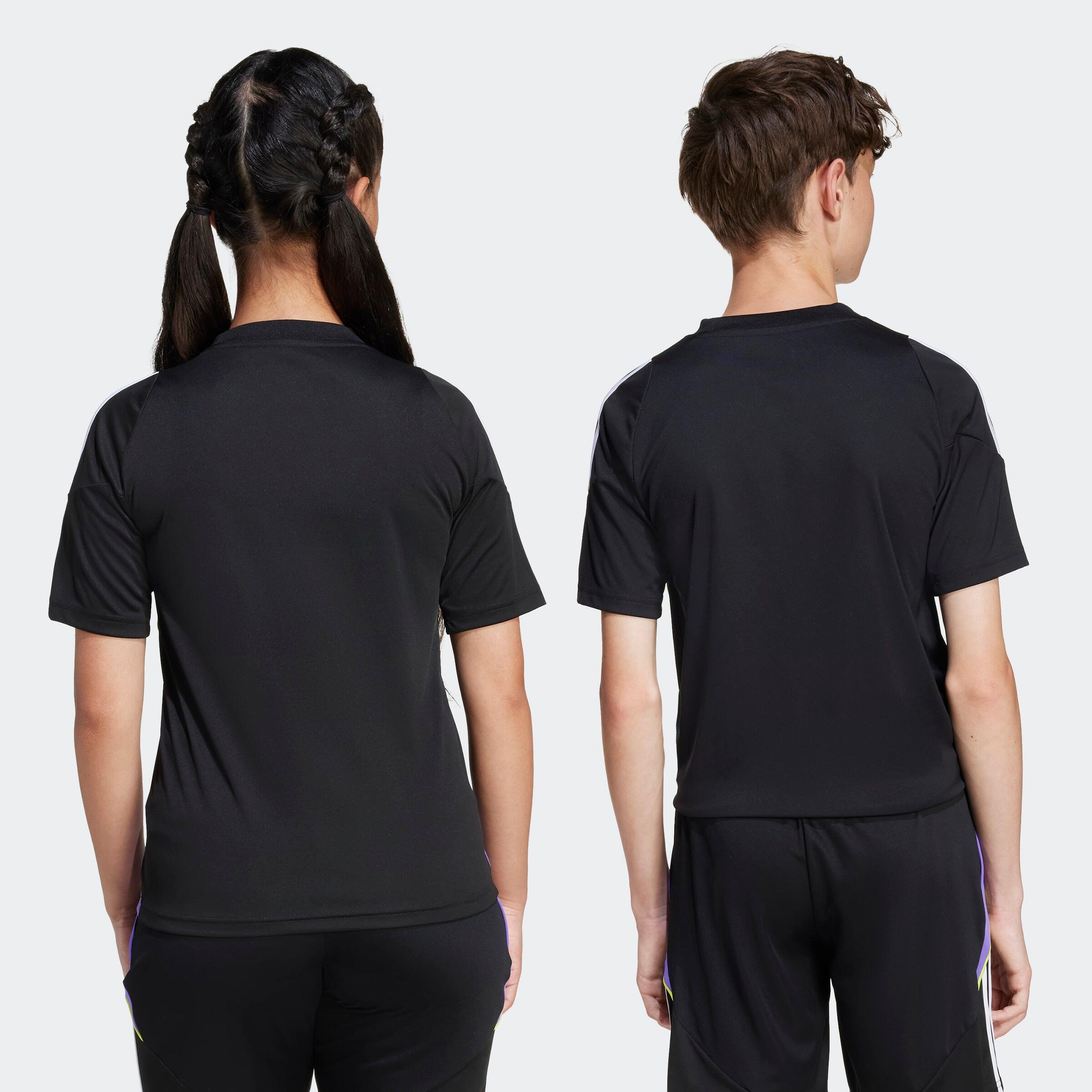 adidas Tiro 24 kind voetbalshirt zwart/paars 2/7