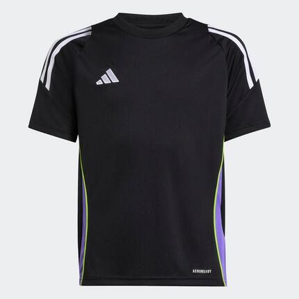 Maillot d'entraînement Tiro 24 Enfant Noir/Violet