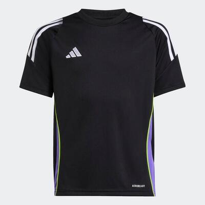 Trainingsshirt tiro 24 zwart/paars