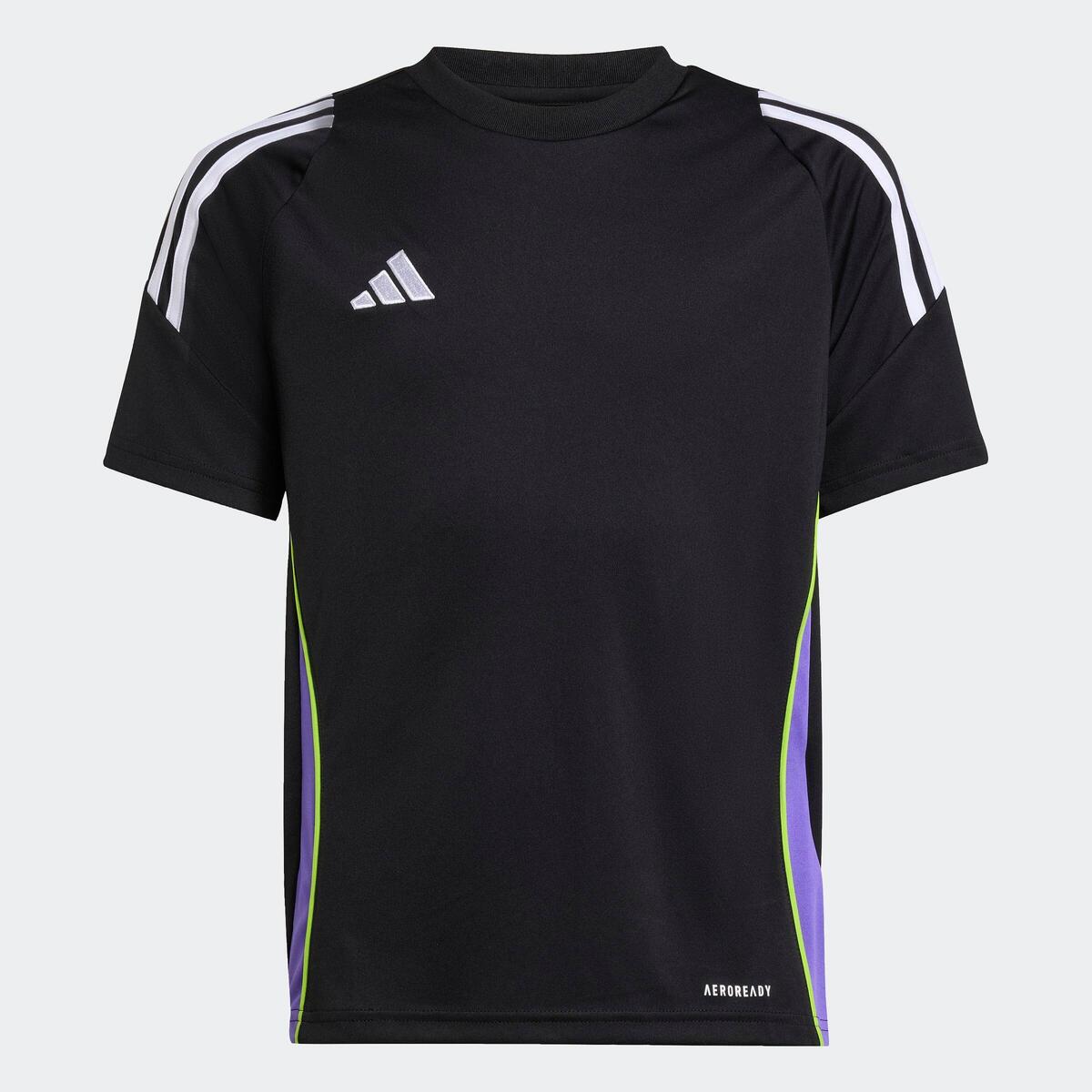 Maillot d'entraînement Tiro 24 Enfant Noir/Violet