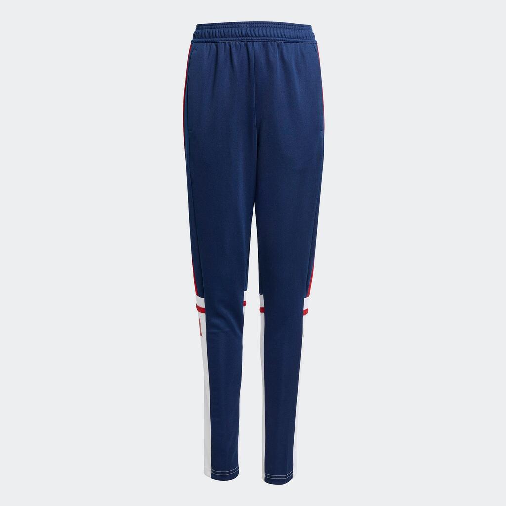 Kids' Squadra 25 Training Bottoms - Navy Blue/White