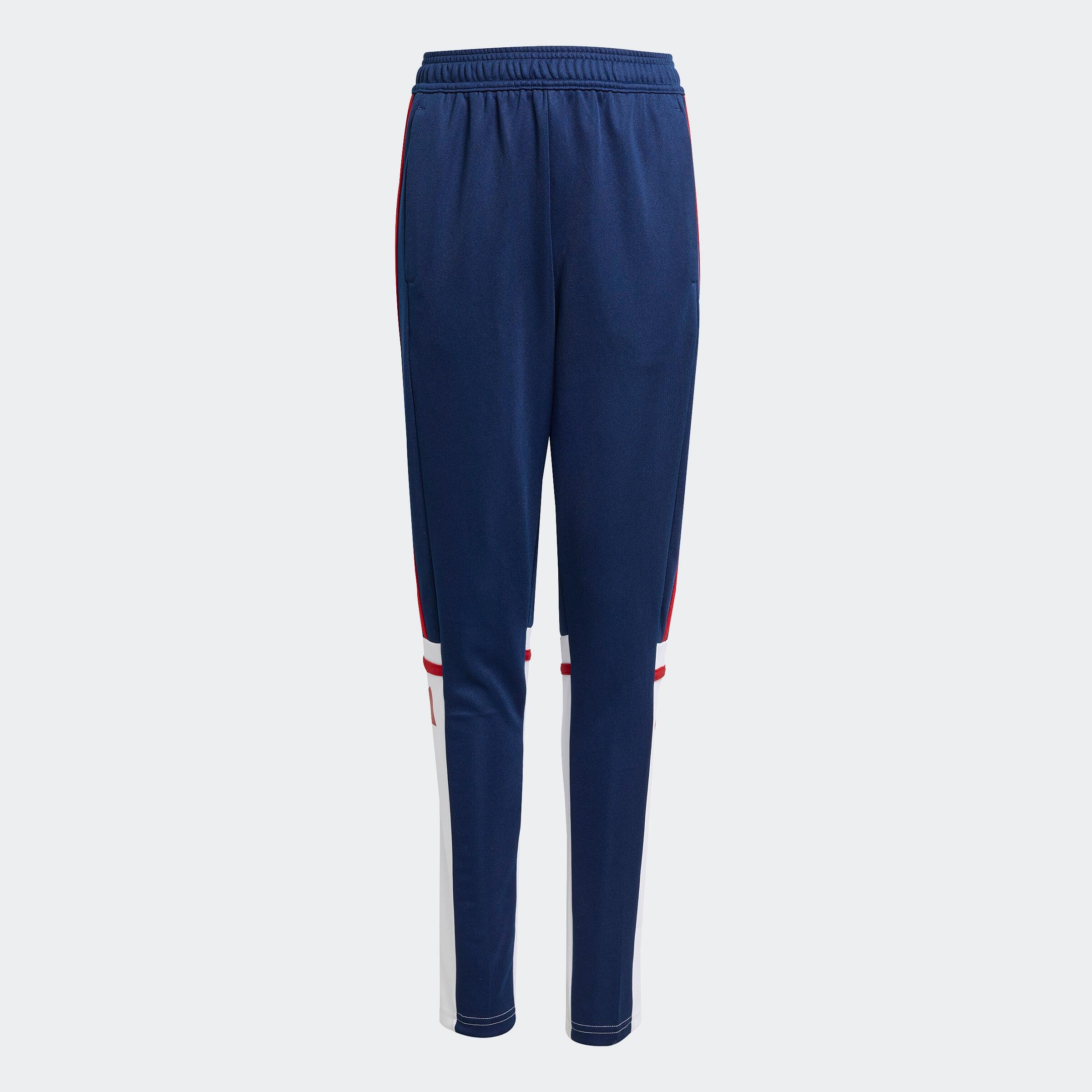 ADIDAS Squadra 25 detské tréningové futbalové tepláky modré 128 cm