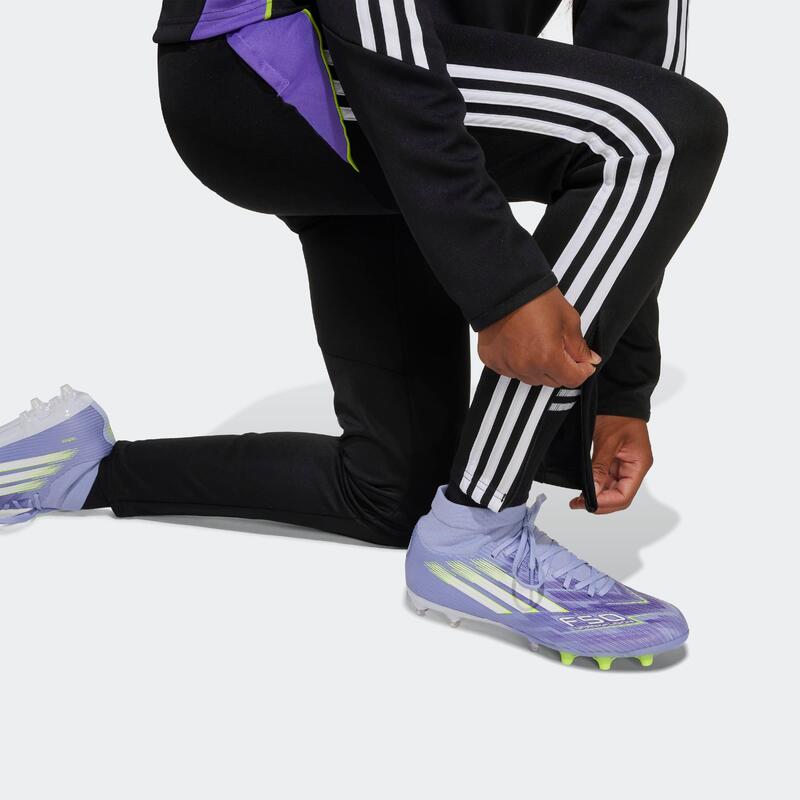 Pantalon de antrenament Tiro 24 Copii Negru-Violet