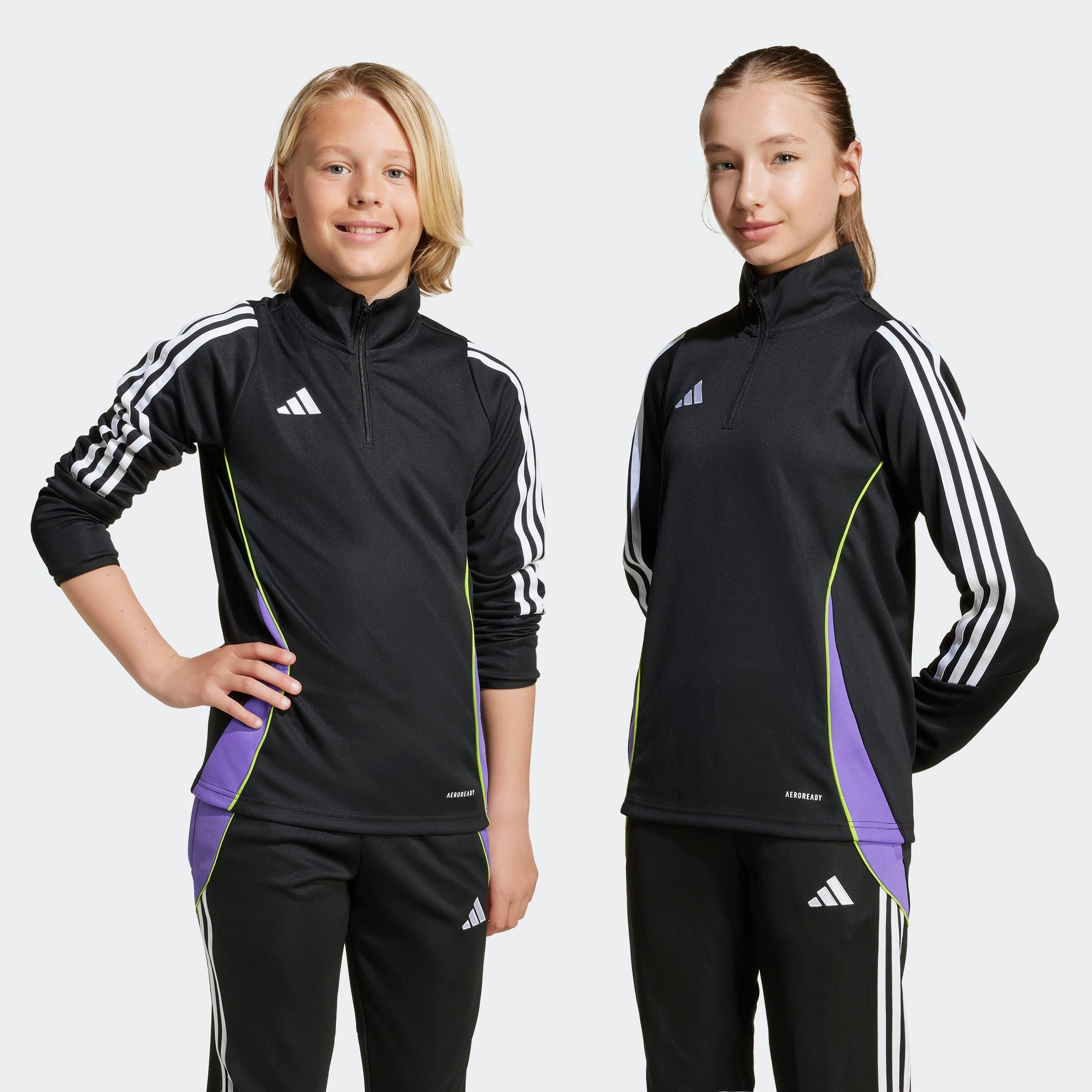 Pantalon d'entraînement Tiro 24 Enfant Noir/Violet 2/8