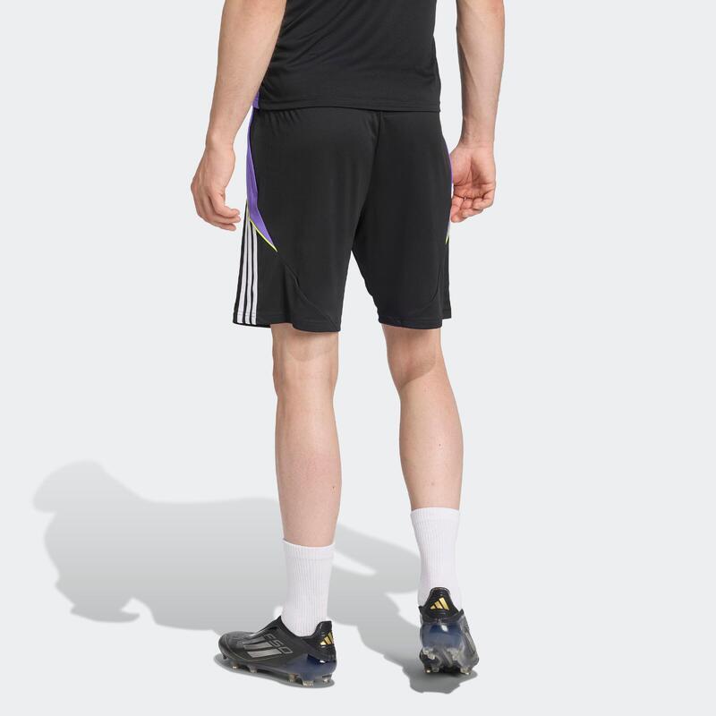 Short de football Tiro 24 Adulte Noir/Violet