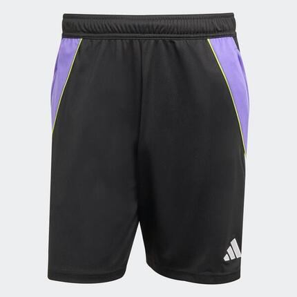 Short de football Tiro 24 Adulte Noir/Violet
