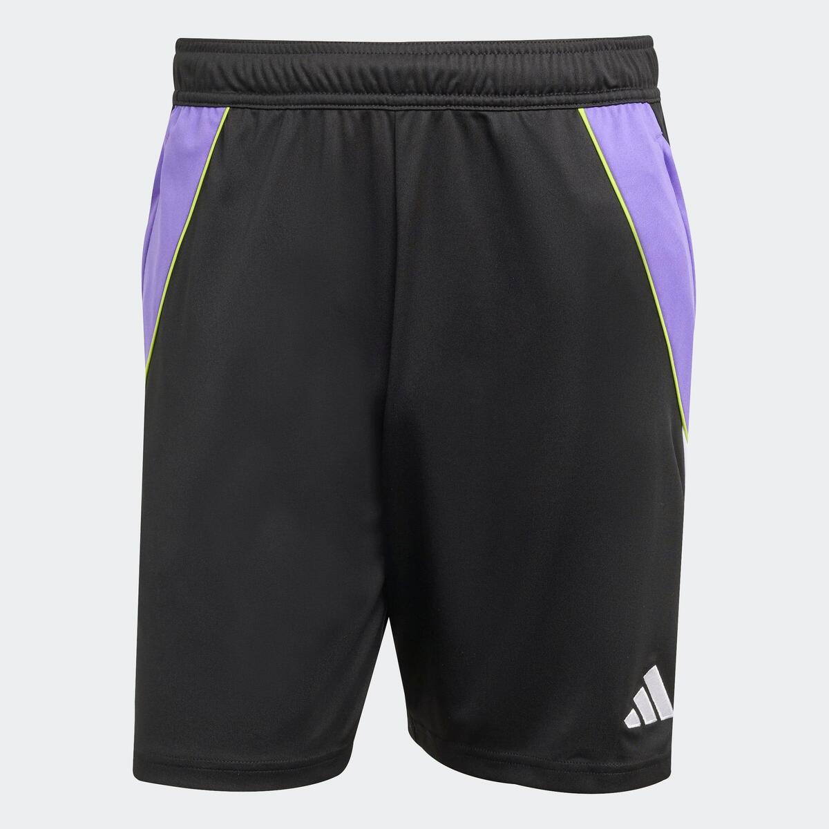 Short de football Tiro 24 Adulte Noir/Violet