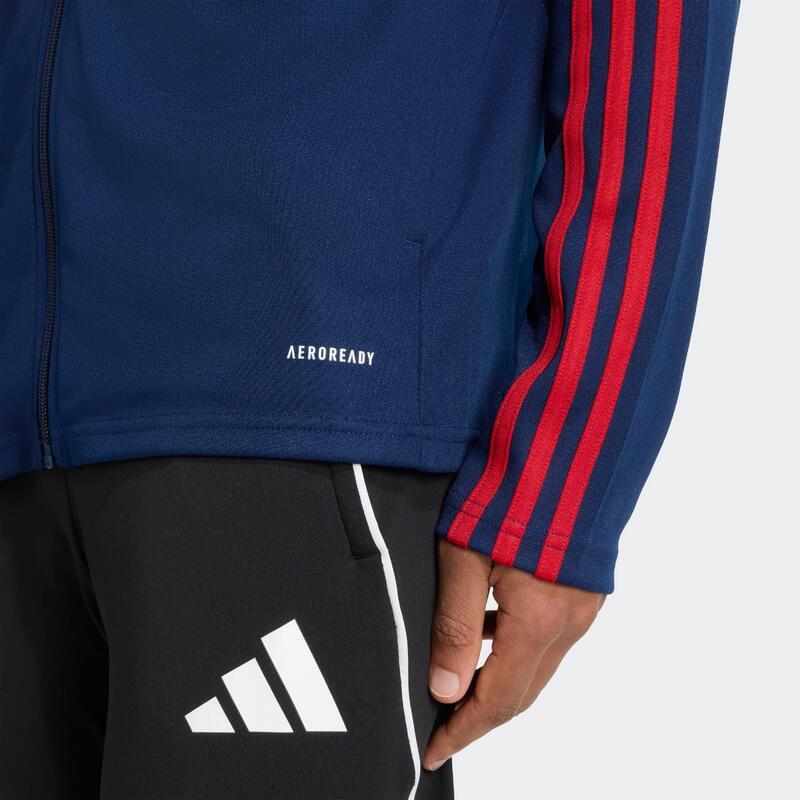Veste d'entraînement adidas Squadra 25 Adulte Bleu Navy/Blanc