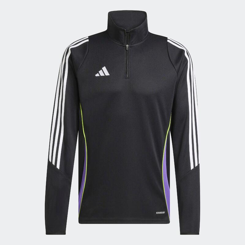 Tricou de antrenament Tiro 24 Negru-Mov Adulți