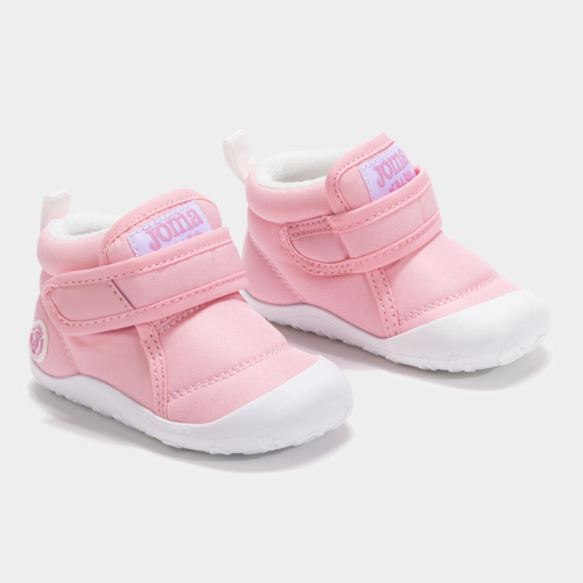 Zapatillas deportivas barefoot velcro bebé Joma Cloud rosa del 20 al 26 3/5