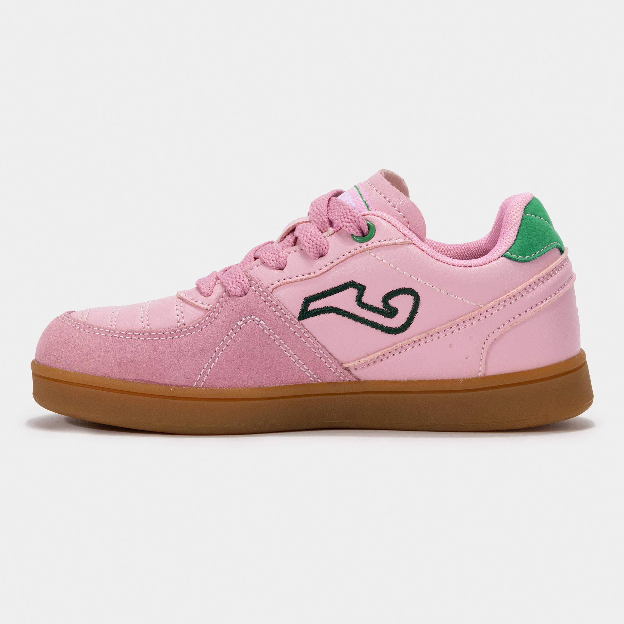Zapatillas deportivas cordones niños Joma mundial rosa del 34 al 39 4/4