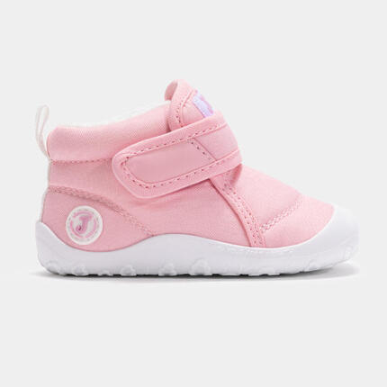 Zapatillas deportivas barefoot velcro bebé Joma Cloud rosa del 20 al 26