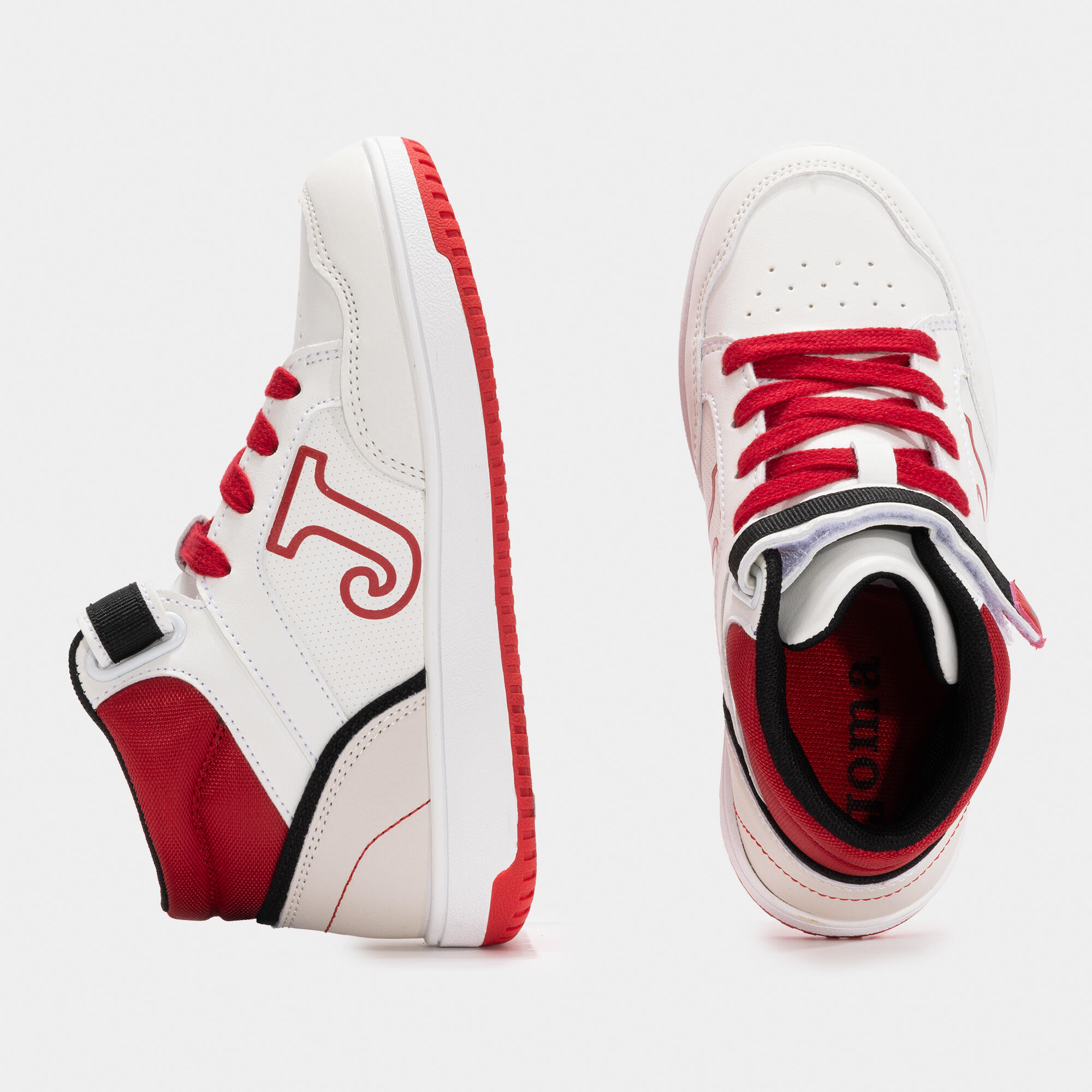 Zapatillas deportivas velcro alta niños Joma Berry blanco del 27 al 35 3/5