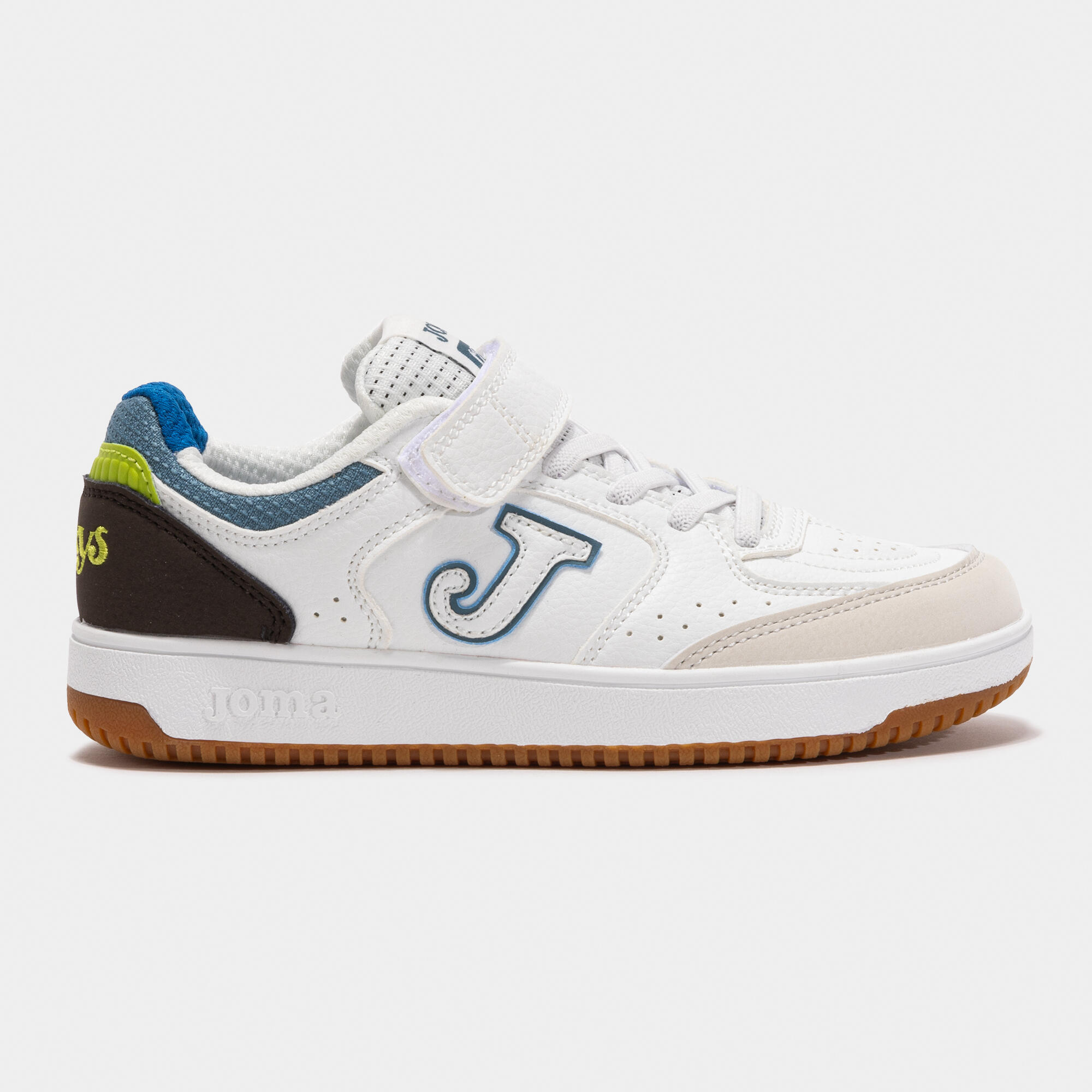 Zapatillas deportivas velcro niños Joma flex blanco del 28 al 35 4/5
