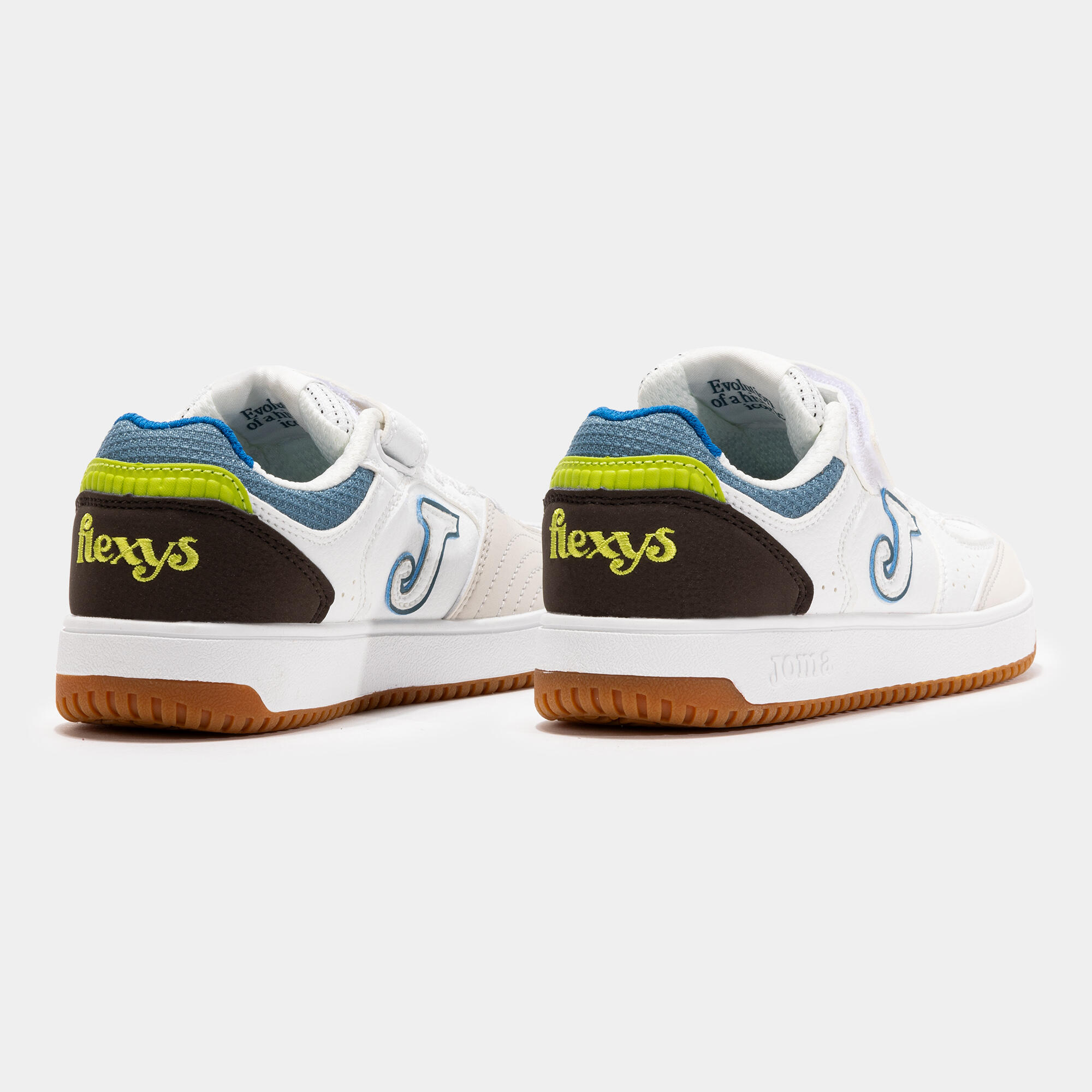 Zapatillas deportivas velcro niños Joma flex blanco del 28 al 35 2/5