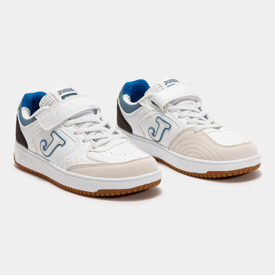 Zapatillas deportivas velcro niños Joma flex blanco del 28 al 35