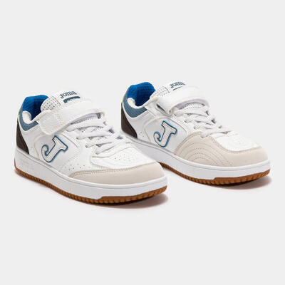 Zapatillas deportivas velcro niños Joma flex blanco del 28 al 35