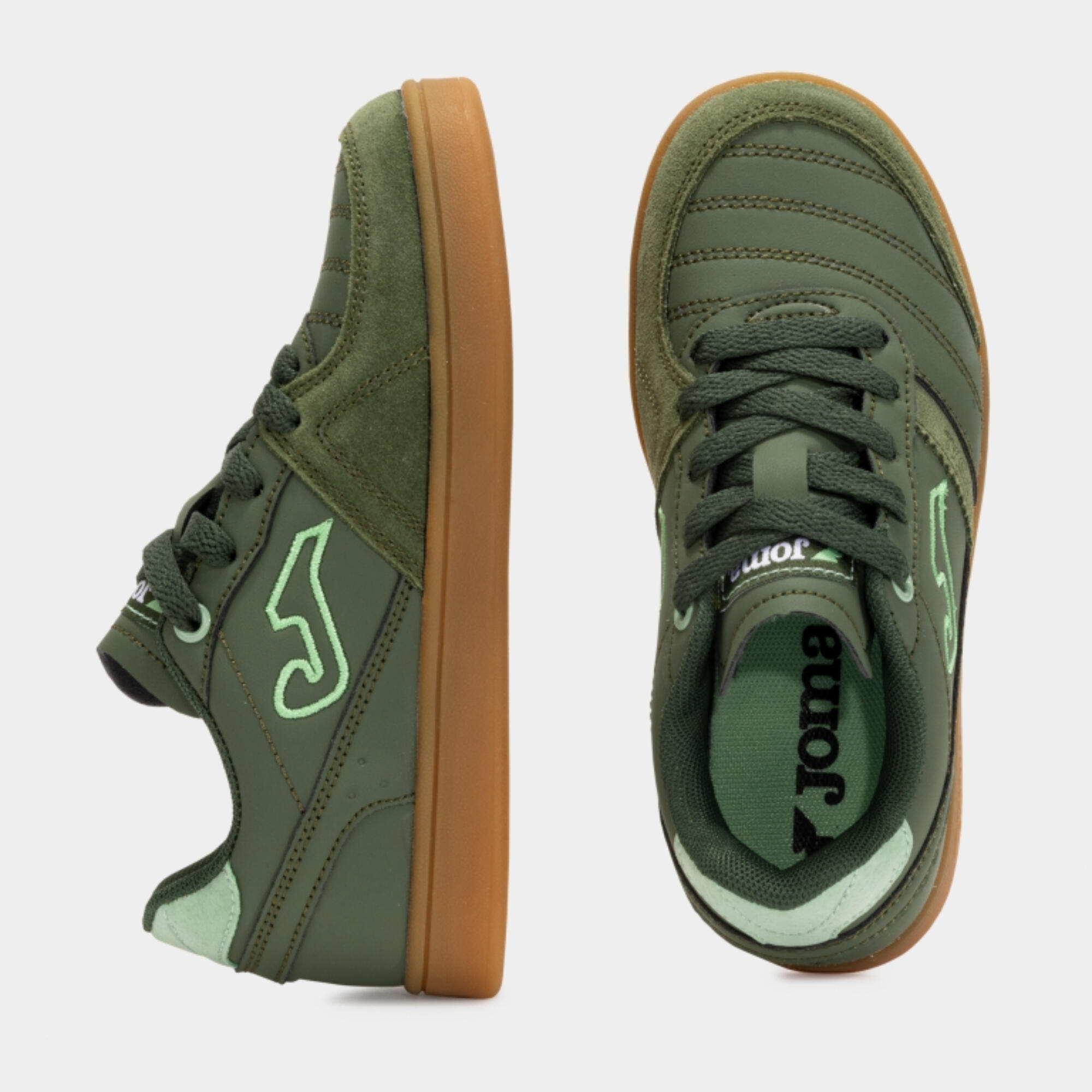 Zapatillas deportivas cordones niños Joma mundial verde del 34 al 39 3/5