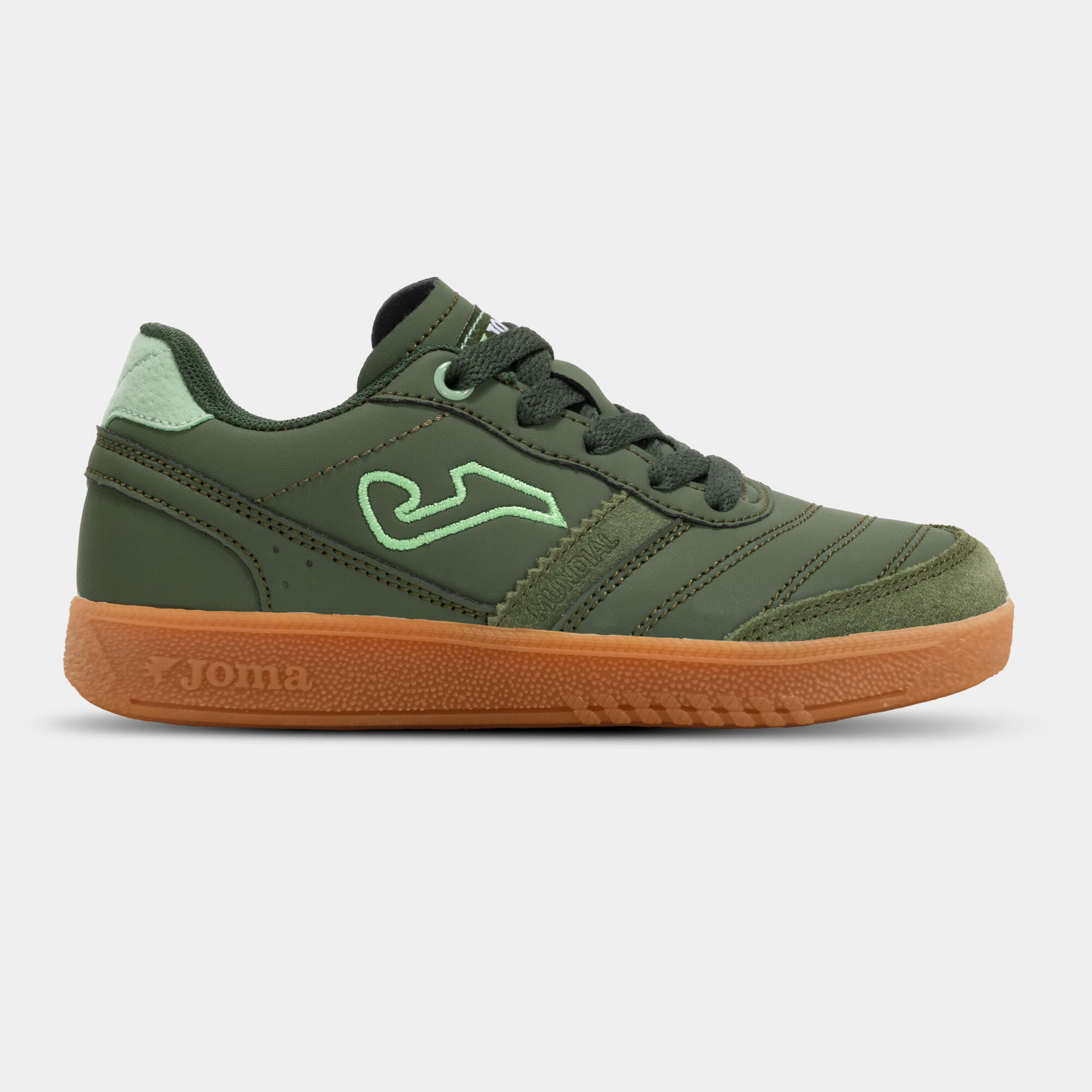 Zapatillas deportivas cordones niños Joma mundial verde del 34 al 39 4/5