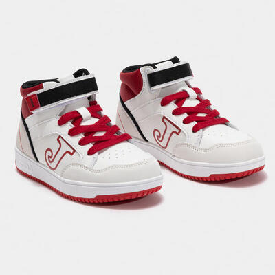 Zapatillas deportivas velcro alta niños Joma Berry blanco del 27 al 35