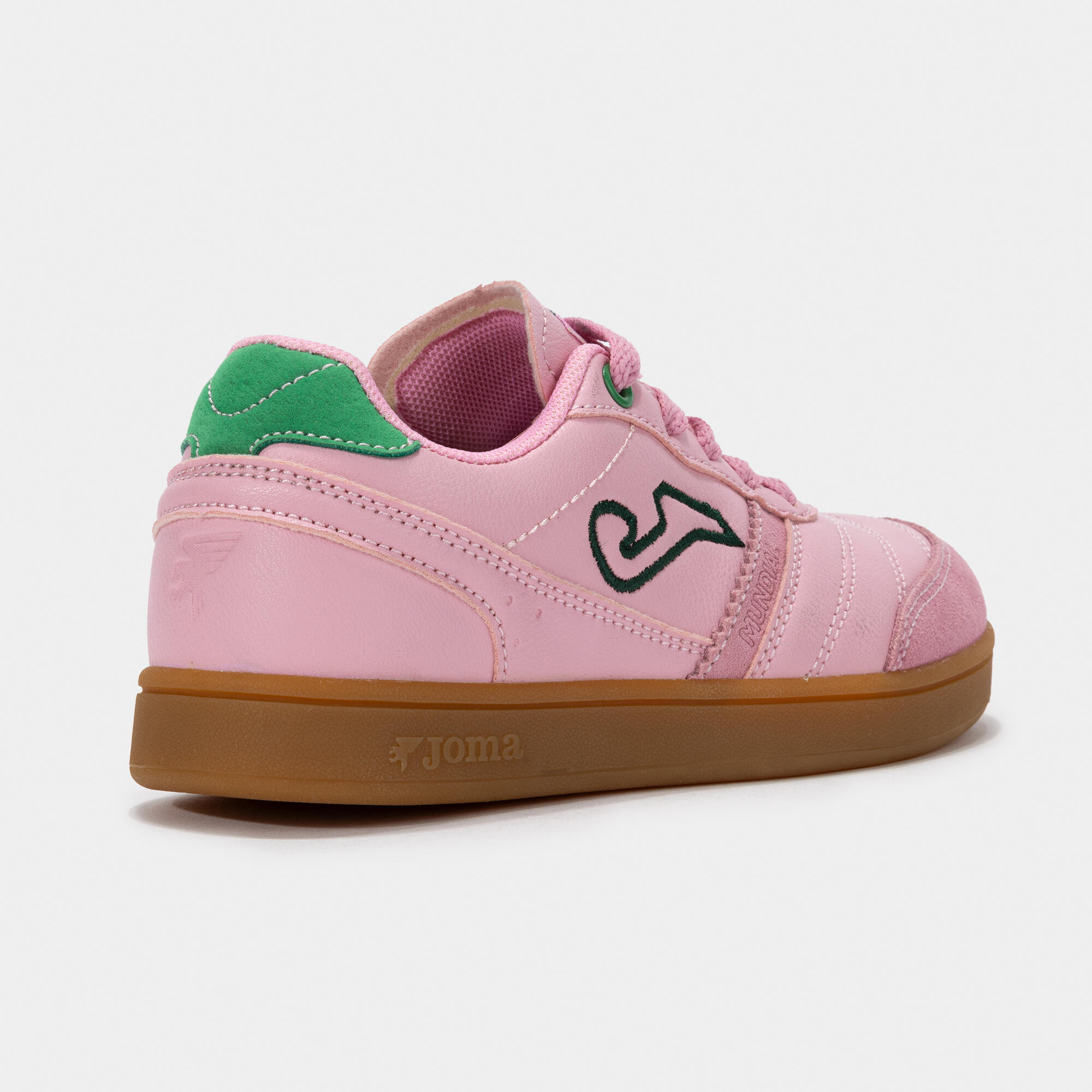 Zapatillas deportivas cordones niños Joma mundial rosa del 34 al 39 2/4