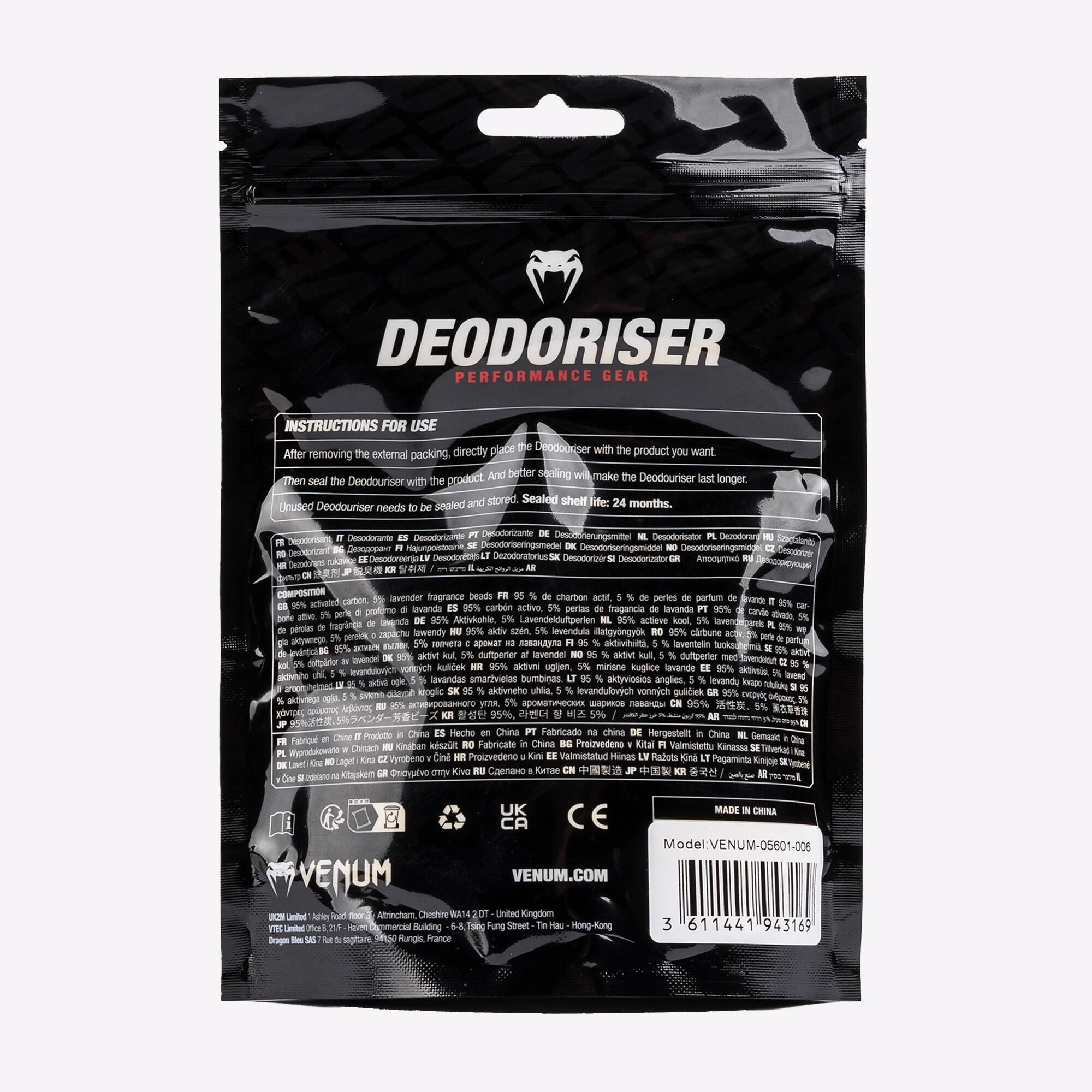 Deodorante per guantoni da boxe, leggero, elimina odori