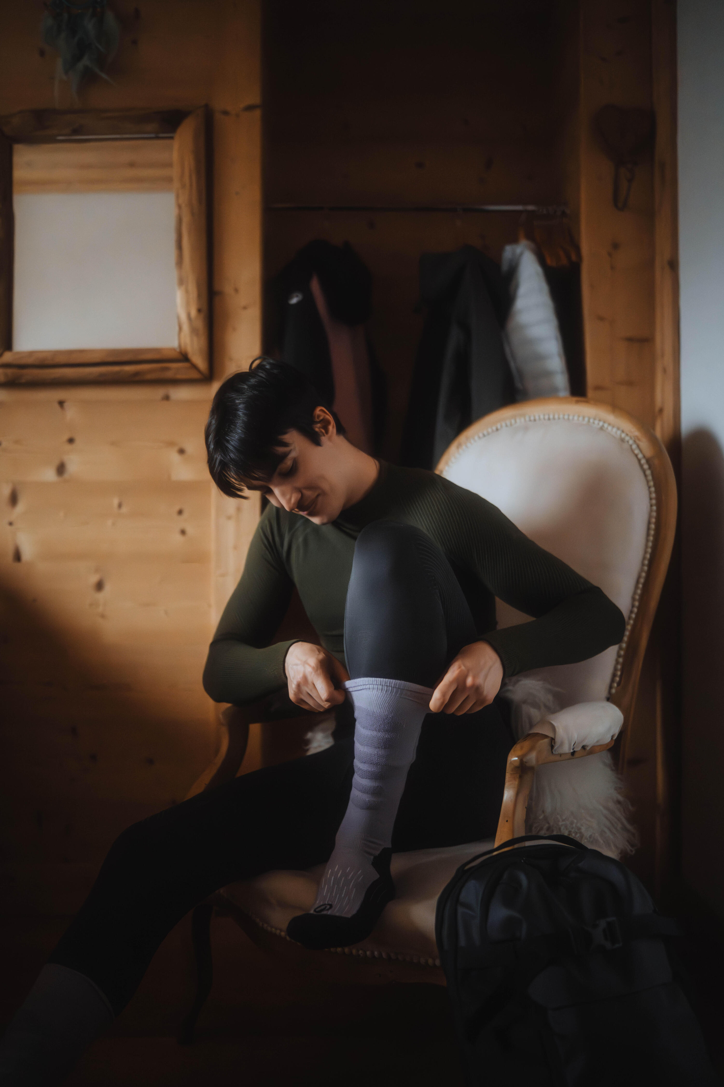 Chaussettes de ski chaudes et confortables, 500 5/5