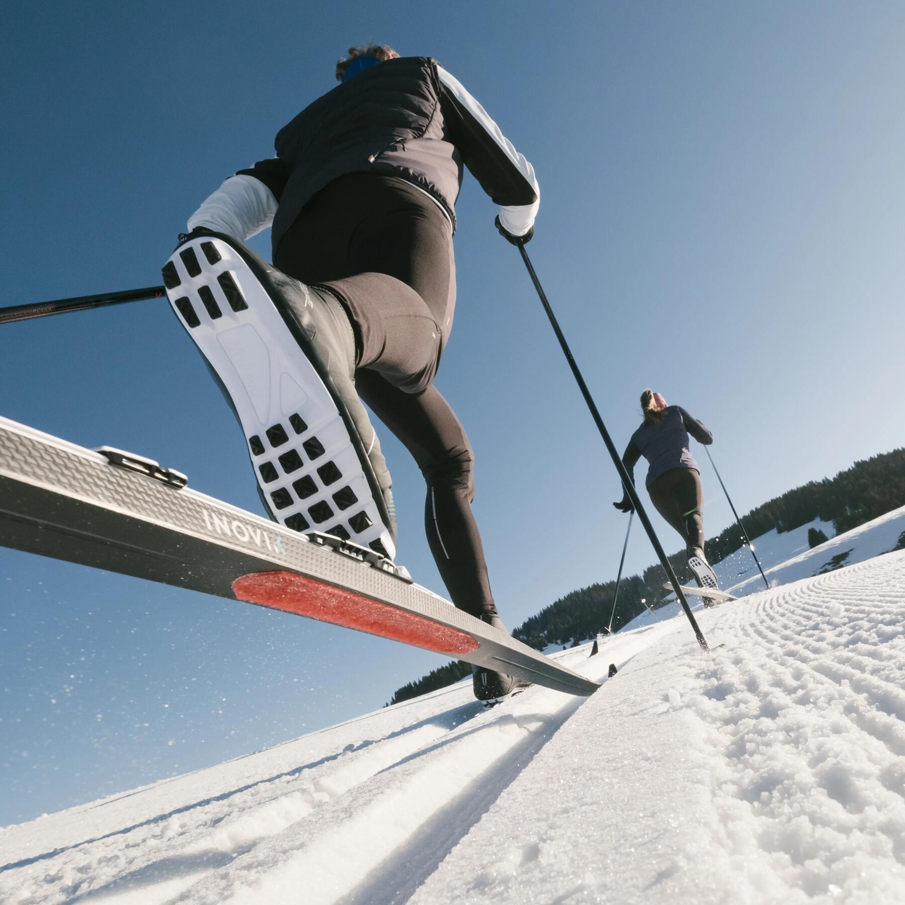 Entretien et longévité de vos skis de fond classique