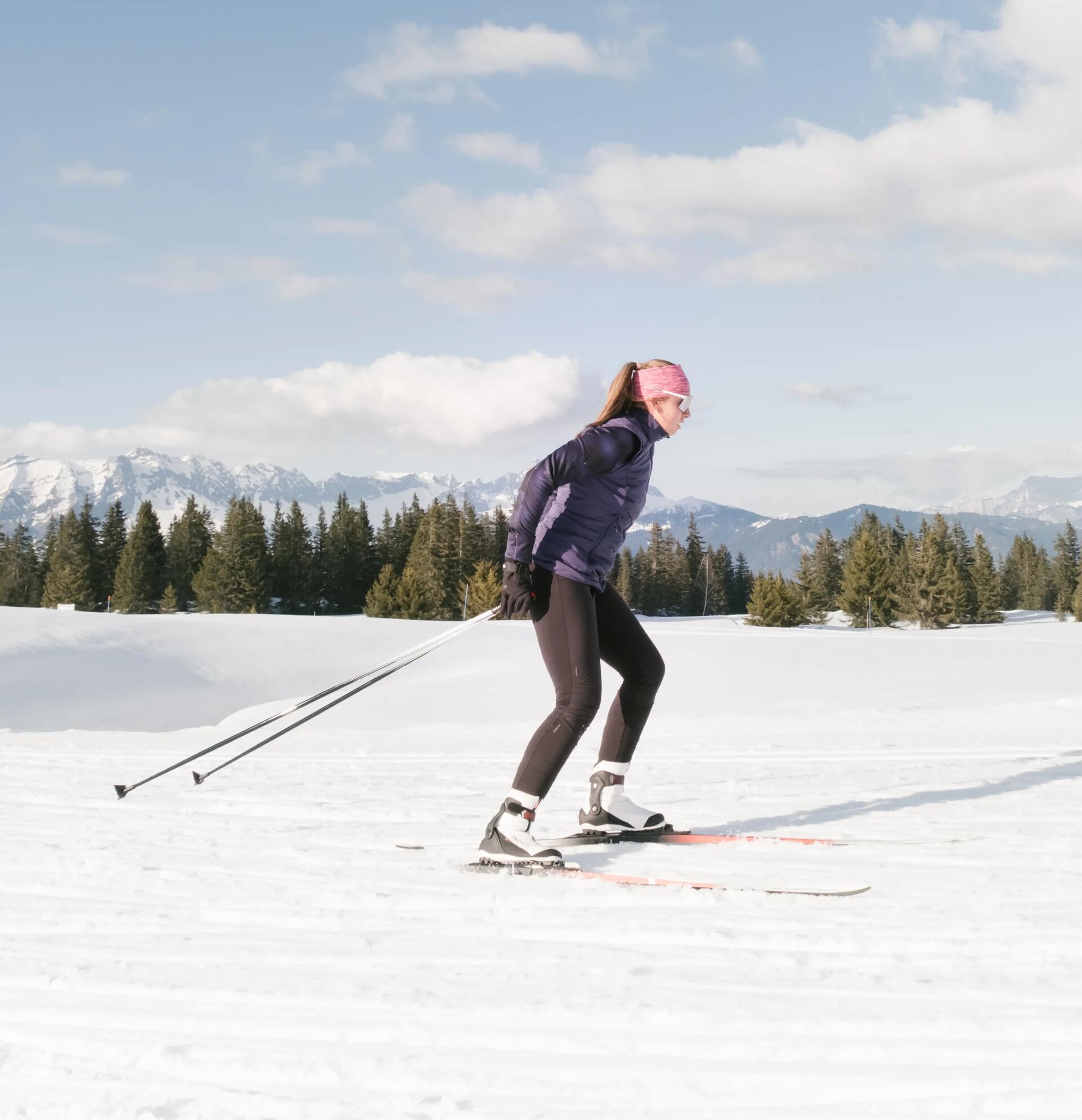 Choisir ses bâtons de ski de fond - régulier
