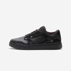 Baskets en cuir et daim homme CJ80 noir