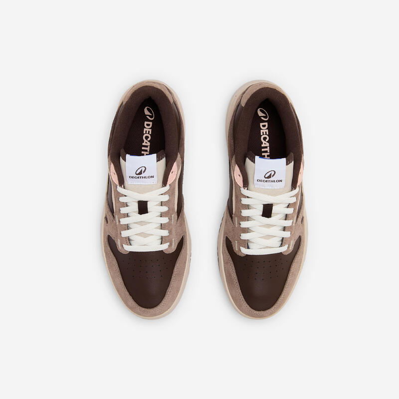 Încălțăminte din piele și piele întoarsă CJ80 Maro Damă
