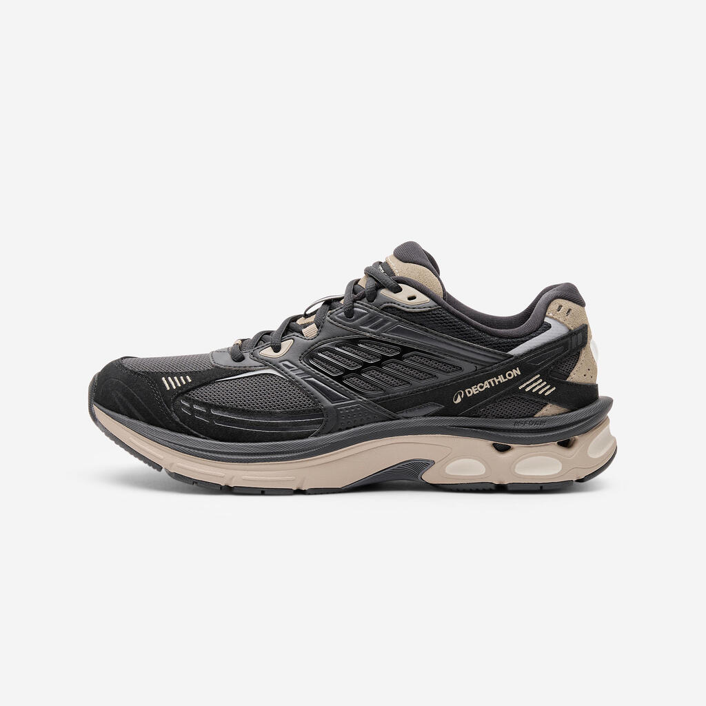 RR2K Men's Suede Trainers - Black