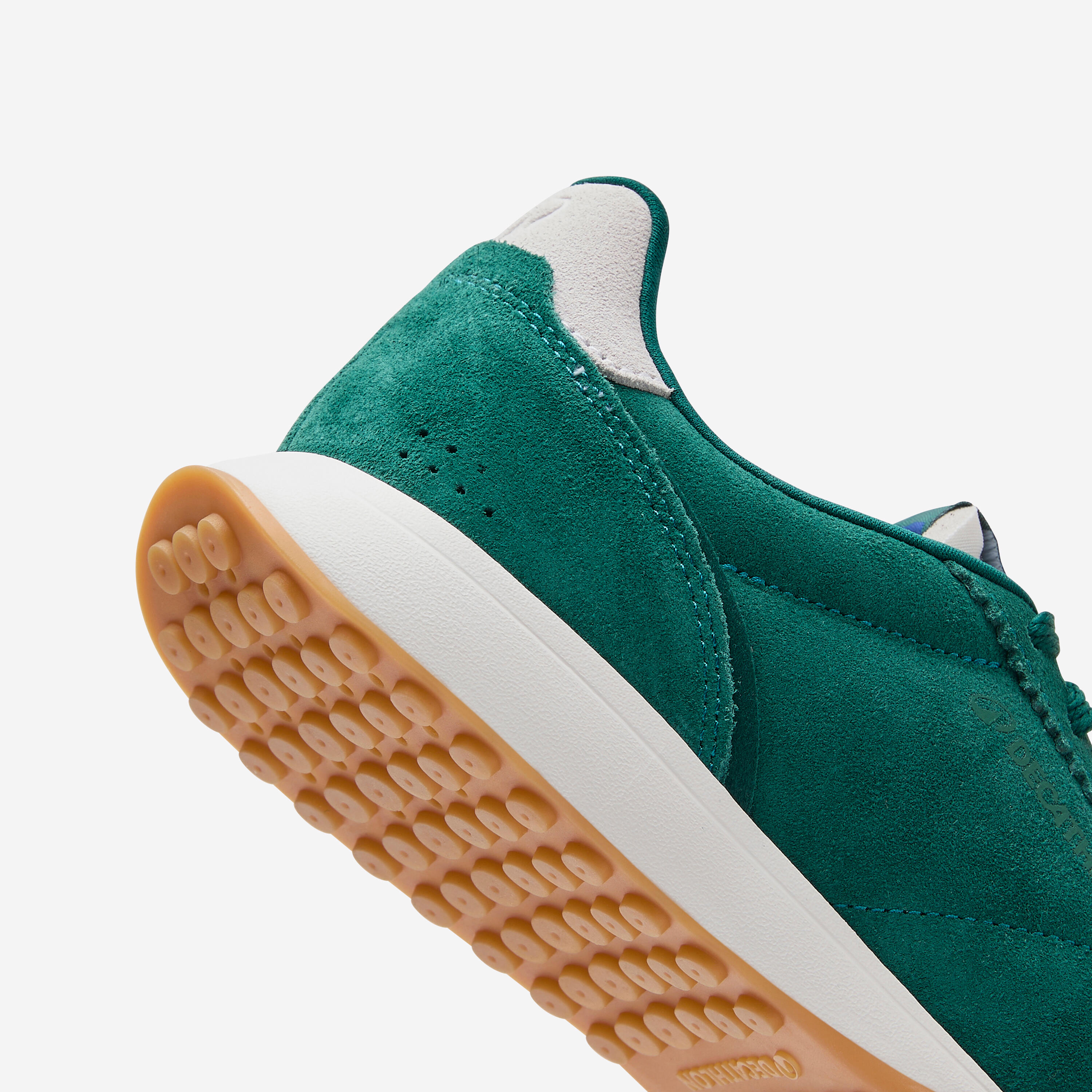 Baskets en daim femme RL70 vert 3/8