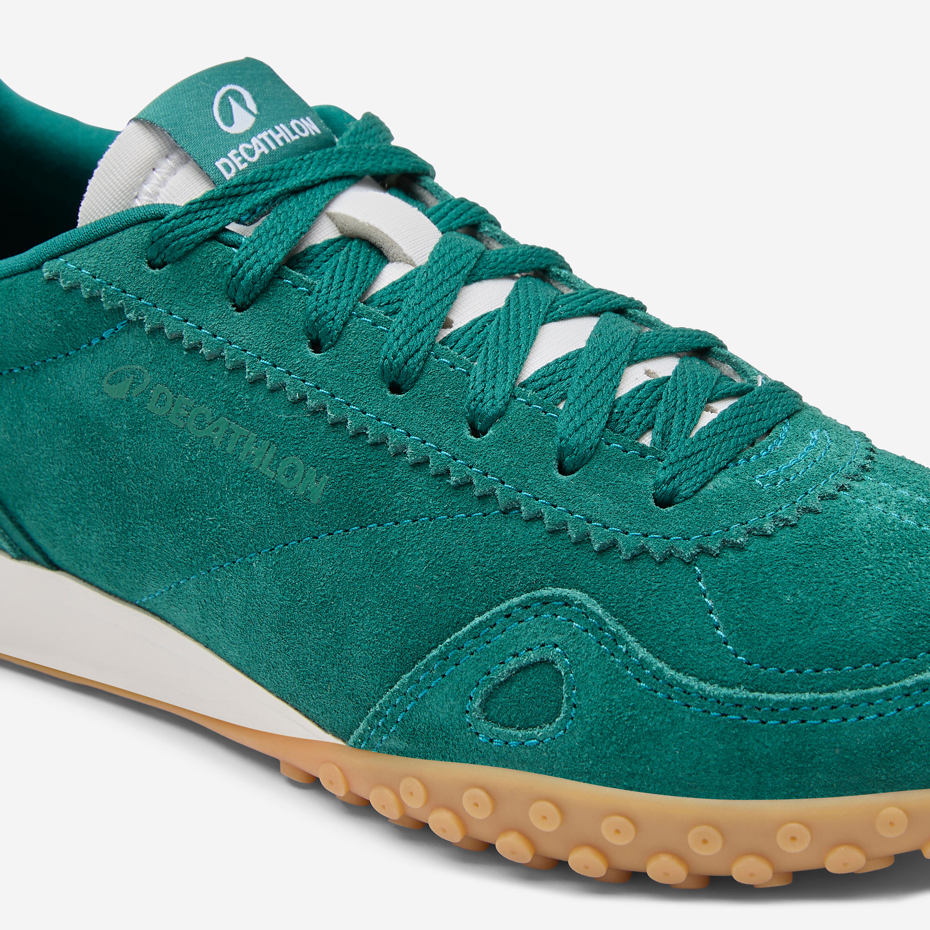 Baskets en daim femme RL70 vert 4/8