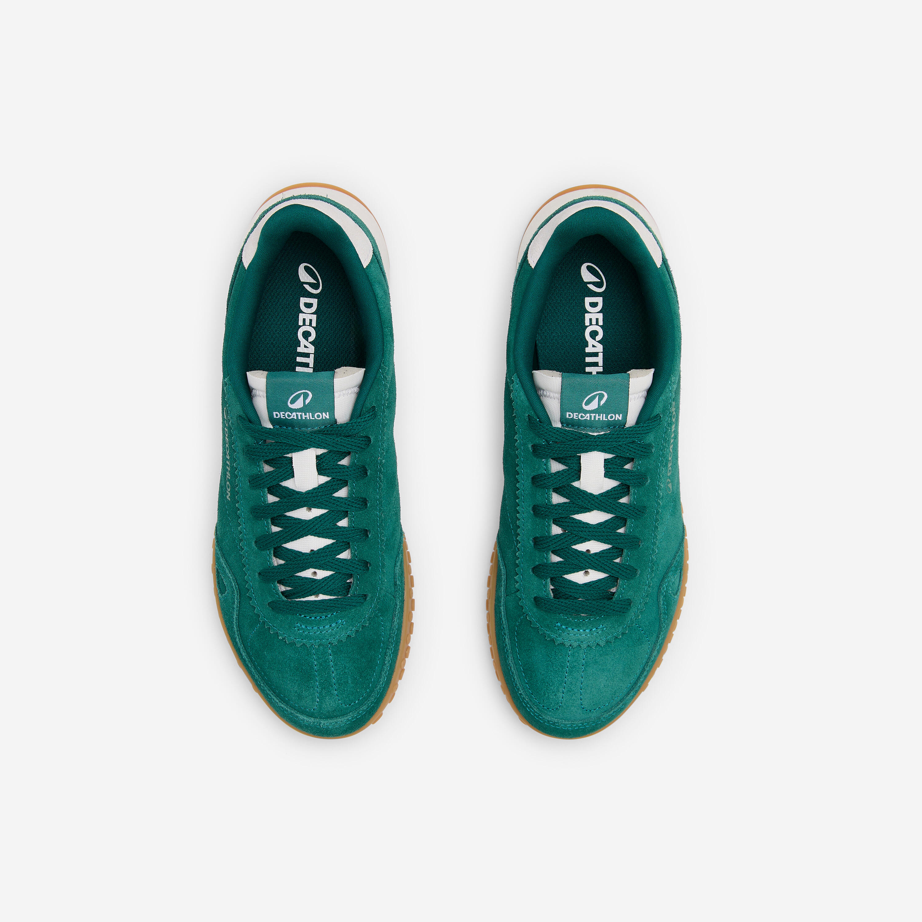 Baskets en daim femme RL70 vert 6/8
