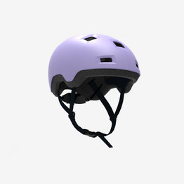 Casque enfant roller skateboard trottinette vélo B100 lila