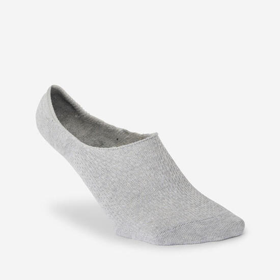 Chaussettes invisibles, gris, lot de 3