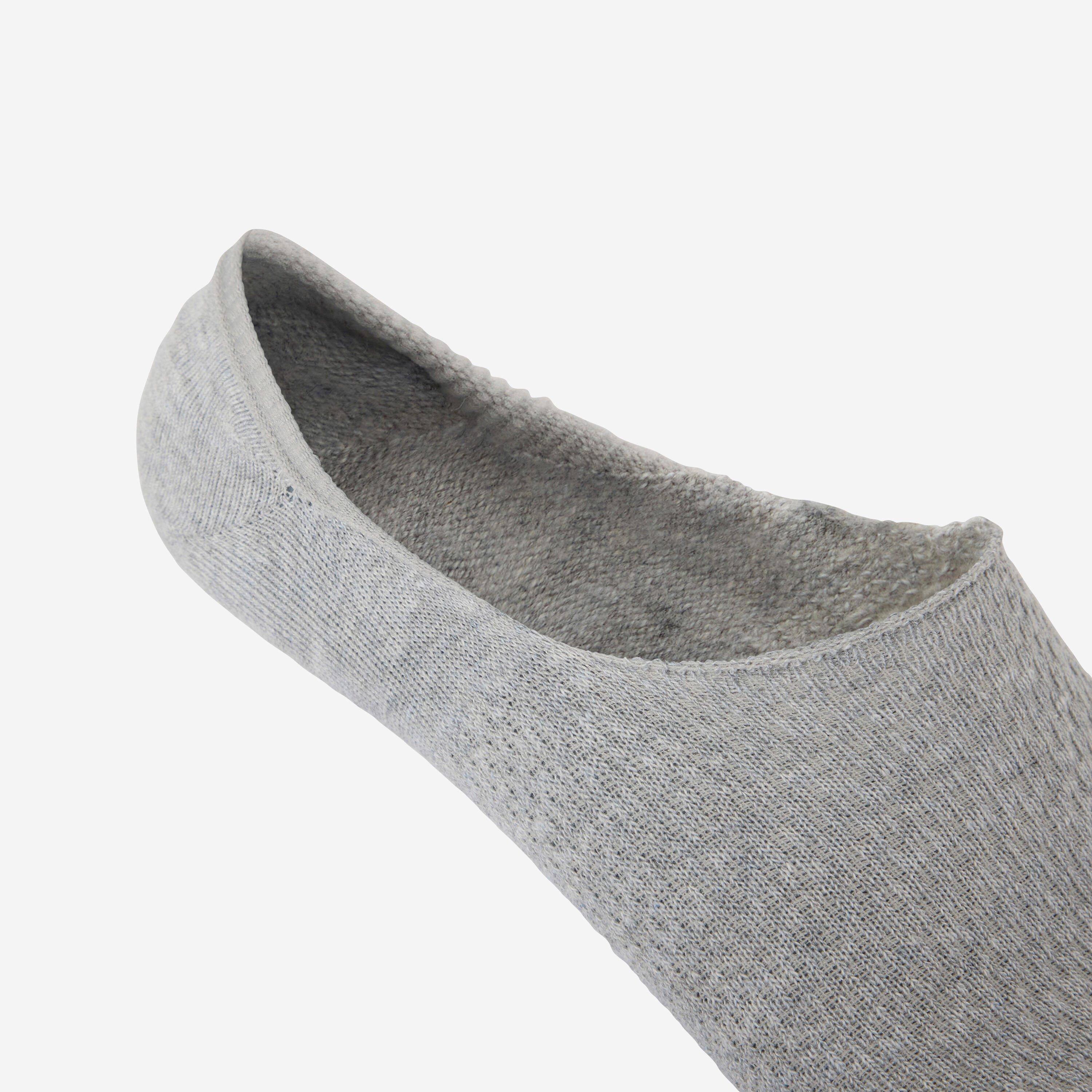 Socken Invisible, grau, 3er-Pack 3/5