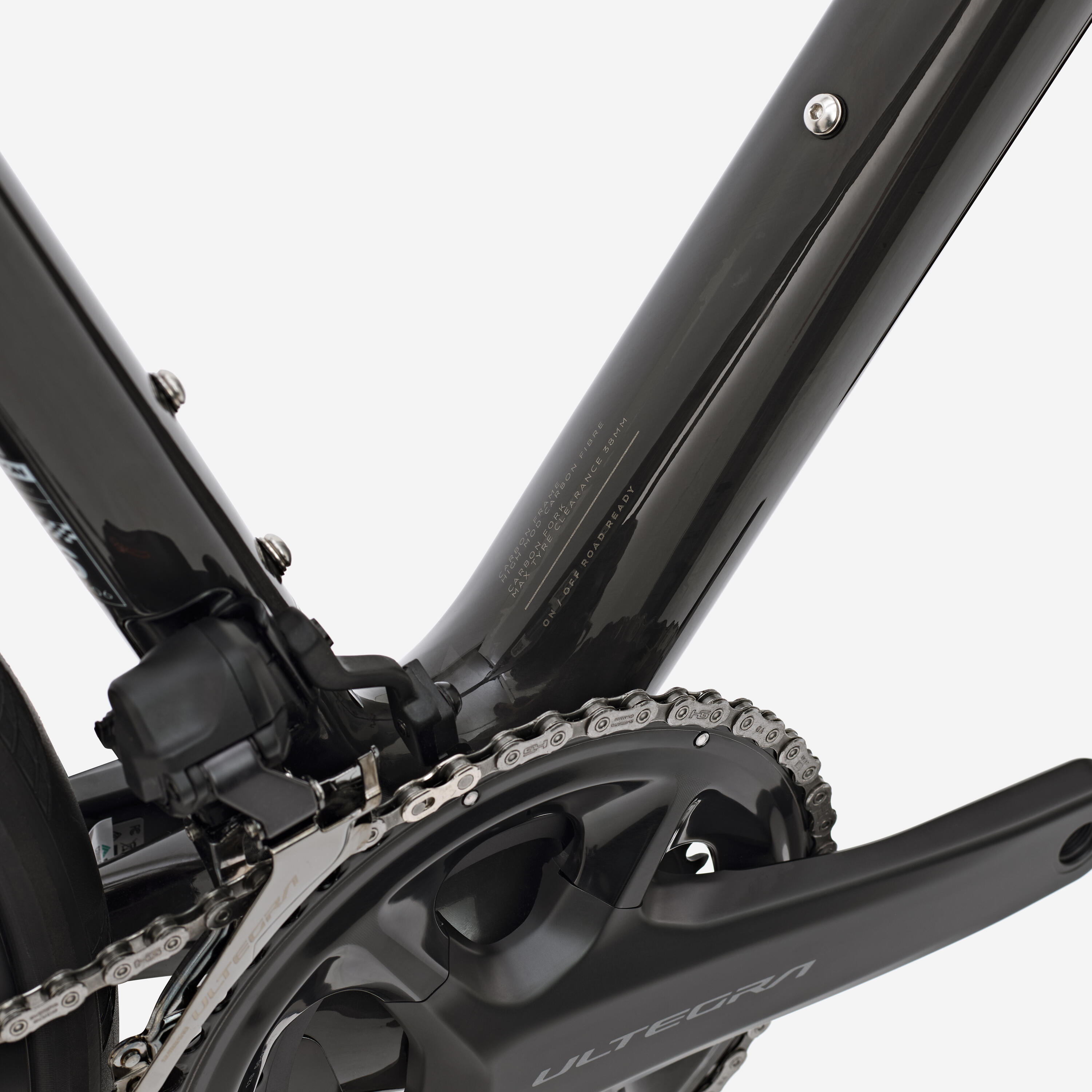 Ausdauer-Rennvelo, Shimano Ultegra Di2, EDR CF Ultra Rohcarbon 10/13