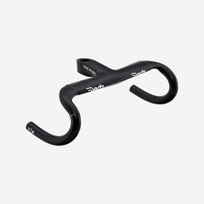 Manubrio integrato cockpit Van Rysel RCR PRO carbonio 400mm