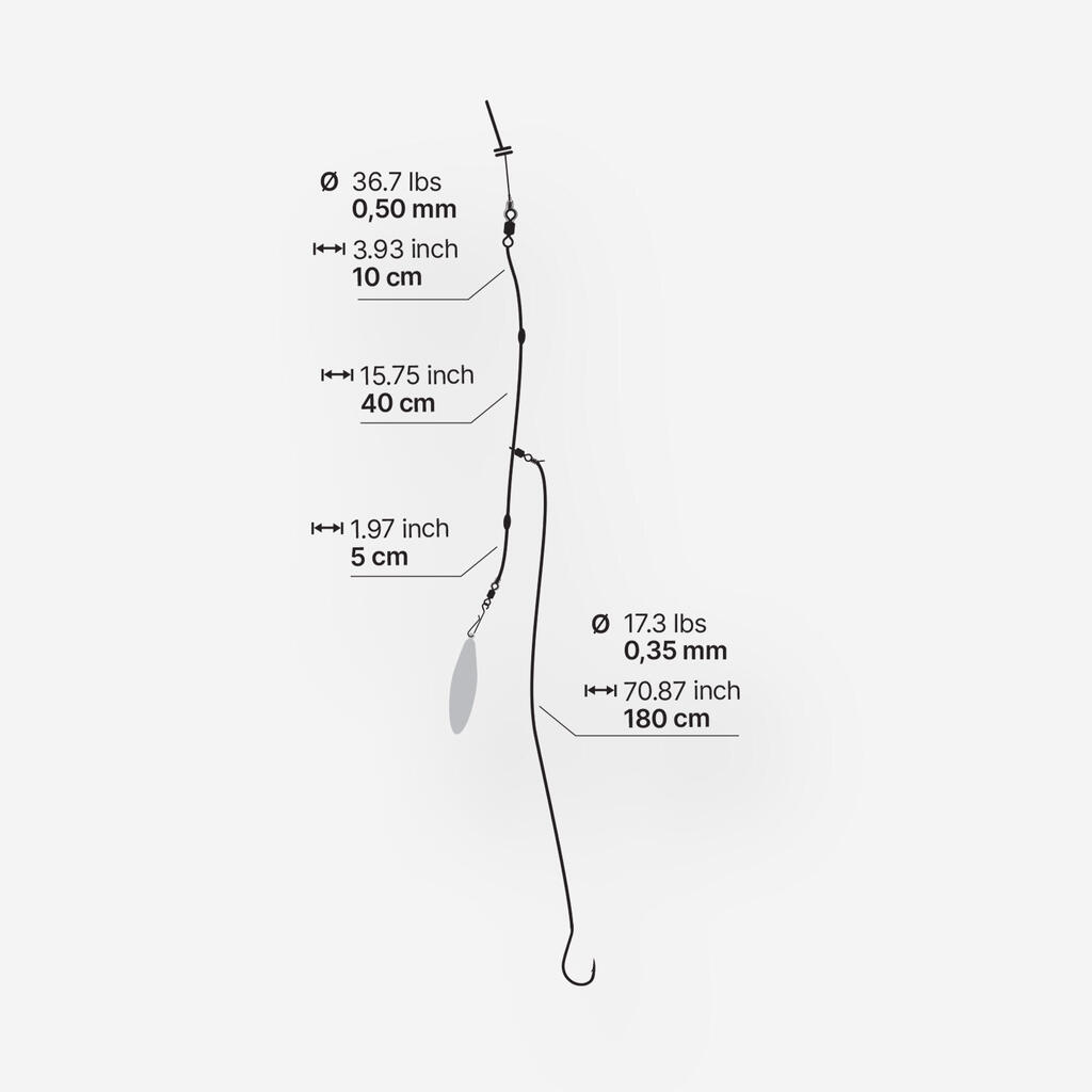 SURFCASTING RIG BREAM No.2
