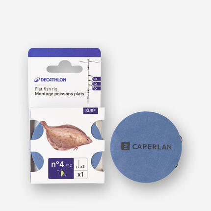 MONTAGE PECHE SURFCASTING POISSONS PLATS HAMECON N°1