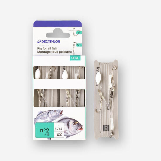 Montatura surfcasting X2 N°2