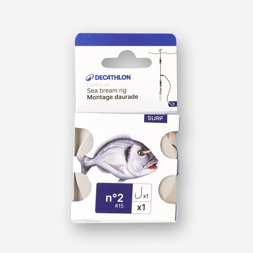 Predvez za surfkasting ribolov SEABREAM SW SE BR HVY br. 2