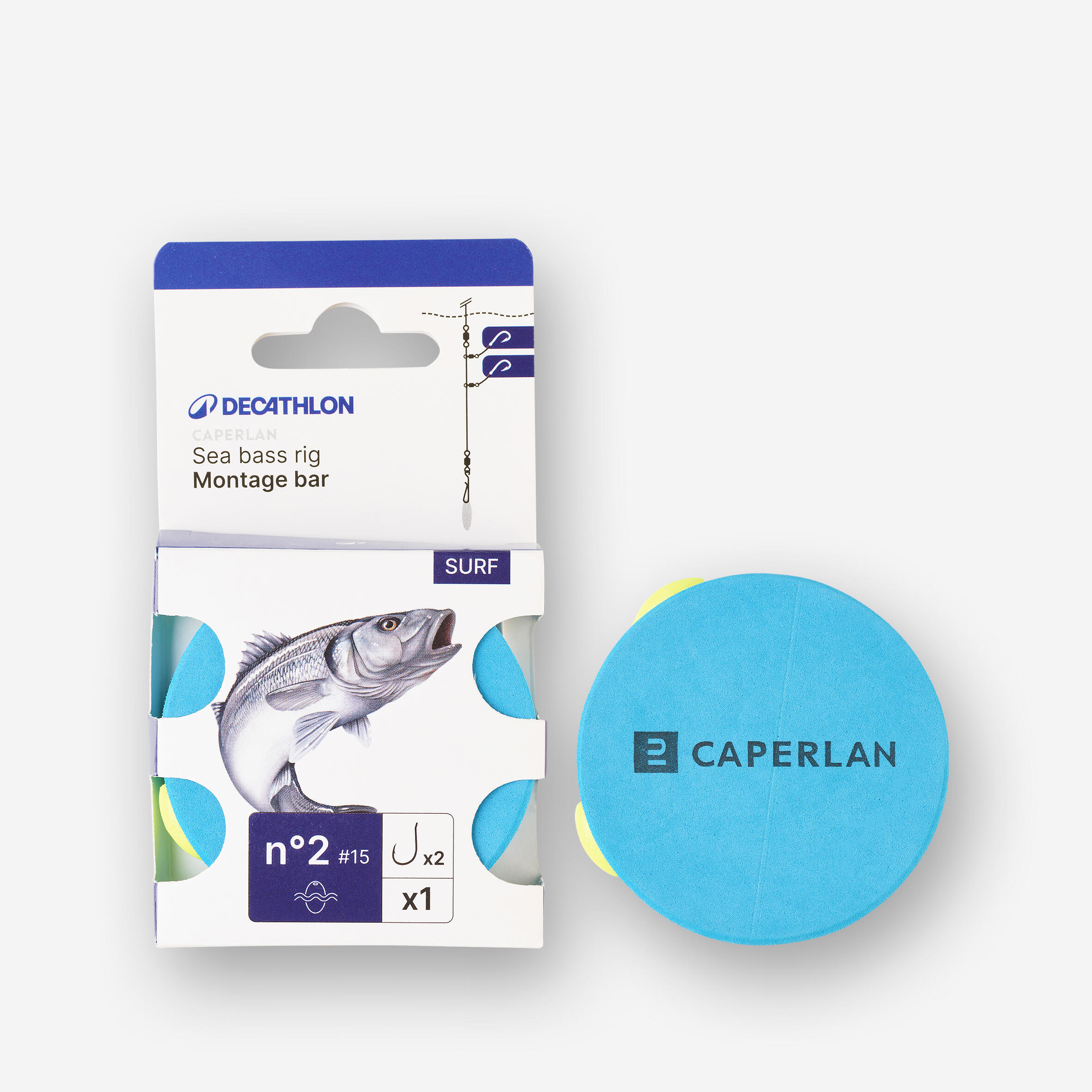 CAPERLAN Vorfach BAR SW SE SA HVY N°2 | 03583787416327 CAPERLAN Vorfach BAR SW SE SA HVY N°2 | 03583787416327
