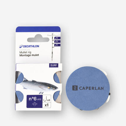 MONTAGE PECHE SURFCASTING MULET N°6