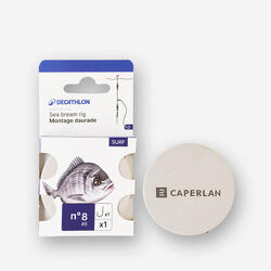 MONTAGE PECHE SURFCASTING DAURADE N°8