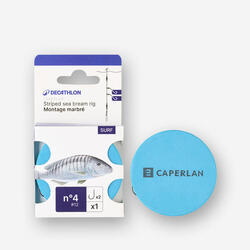 MONTAGE PECHE SURFCASTING MARBRE N°8