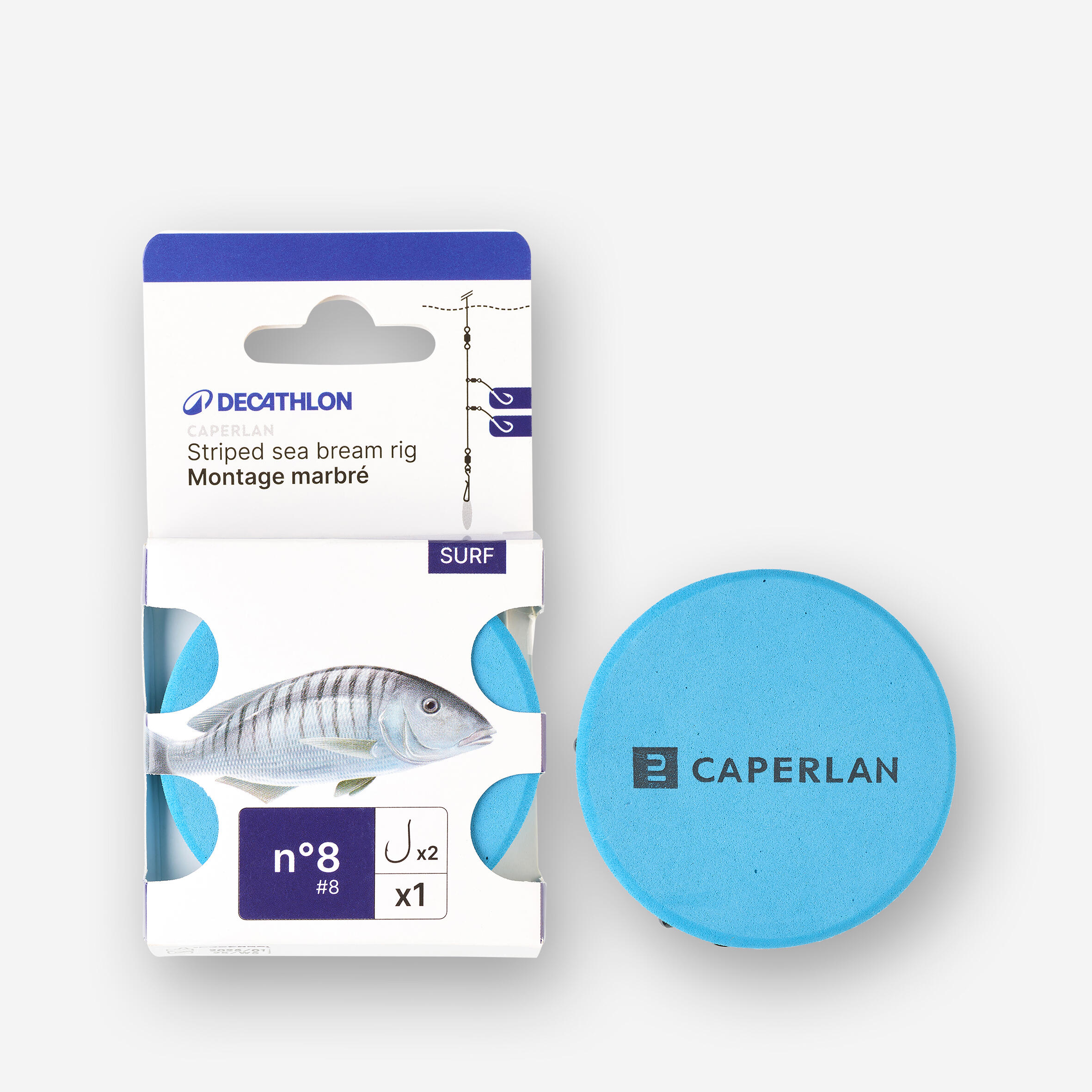 CAPERLAN Vorfach MARBRE SW MAR LGT N°8 | 03583787416440 CAPERLAN Vorfach MARBRE SW MAR LGT N°8 | 03583787416440
